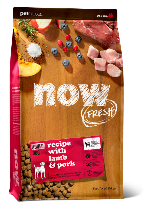 Now! Fresh Grain Free Red Meat Recipe for Adult Dogs