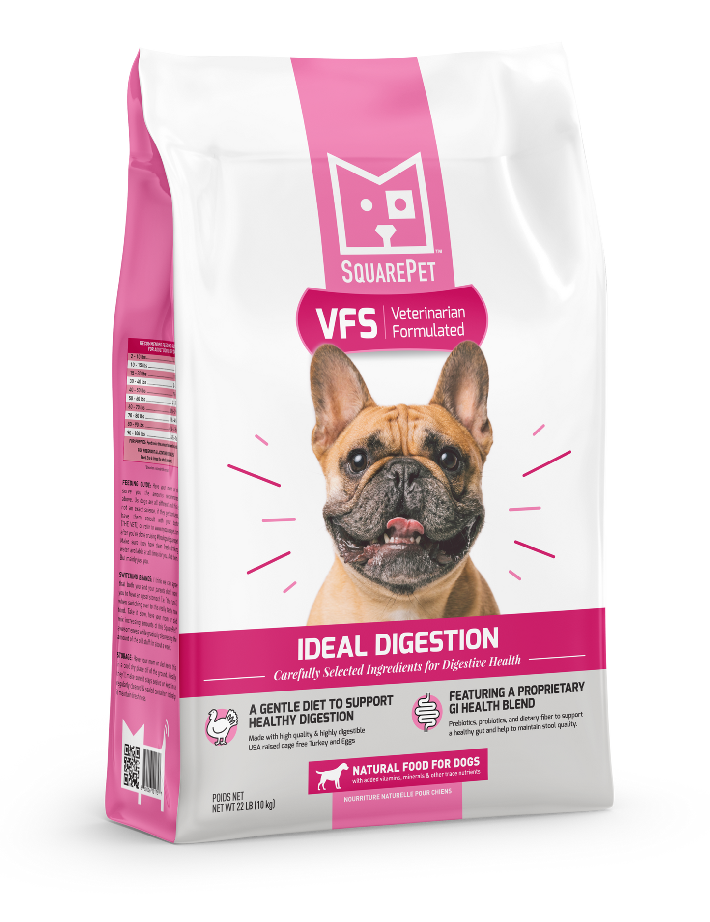 SquarePet VFS Canine Ideal Digestion Formula Dry Dog Food