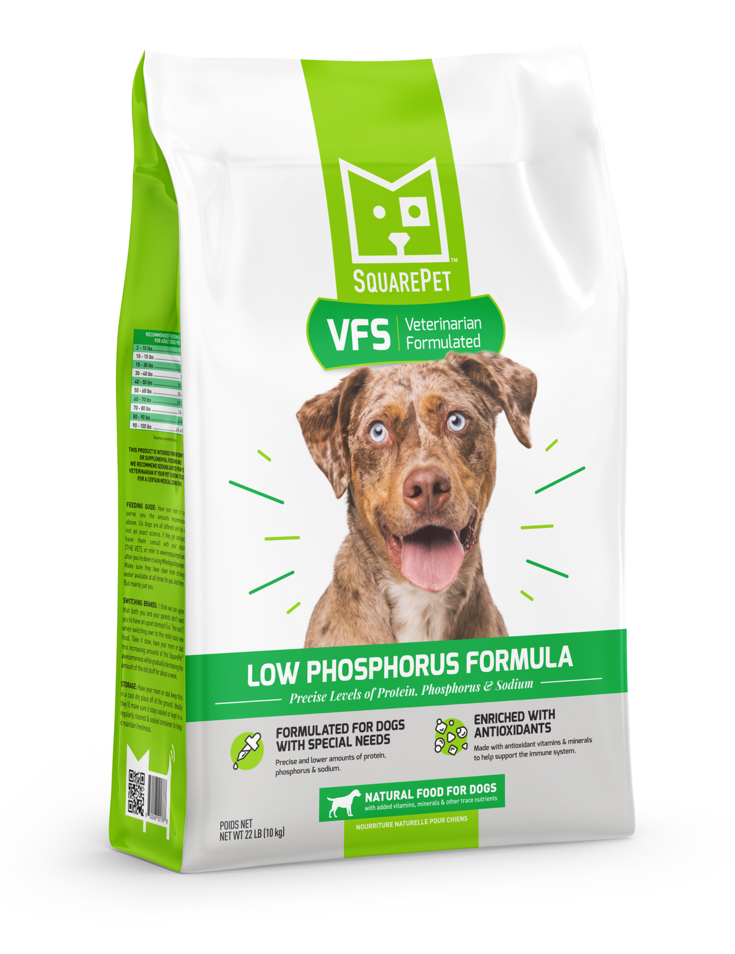 SquarePet VFS Canine Low Phosphorus Formula Dry Dog Food