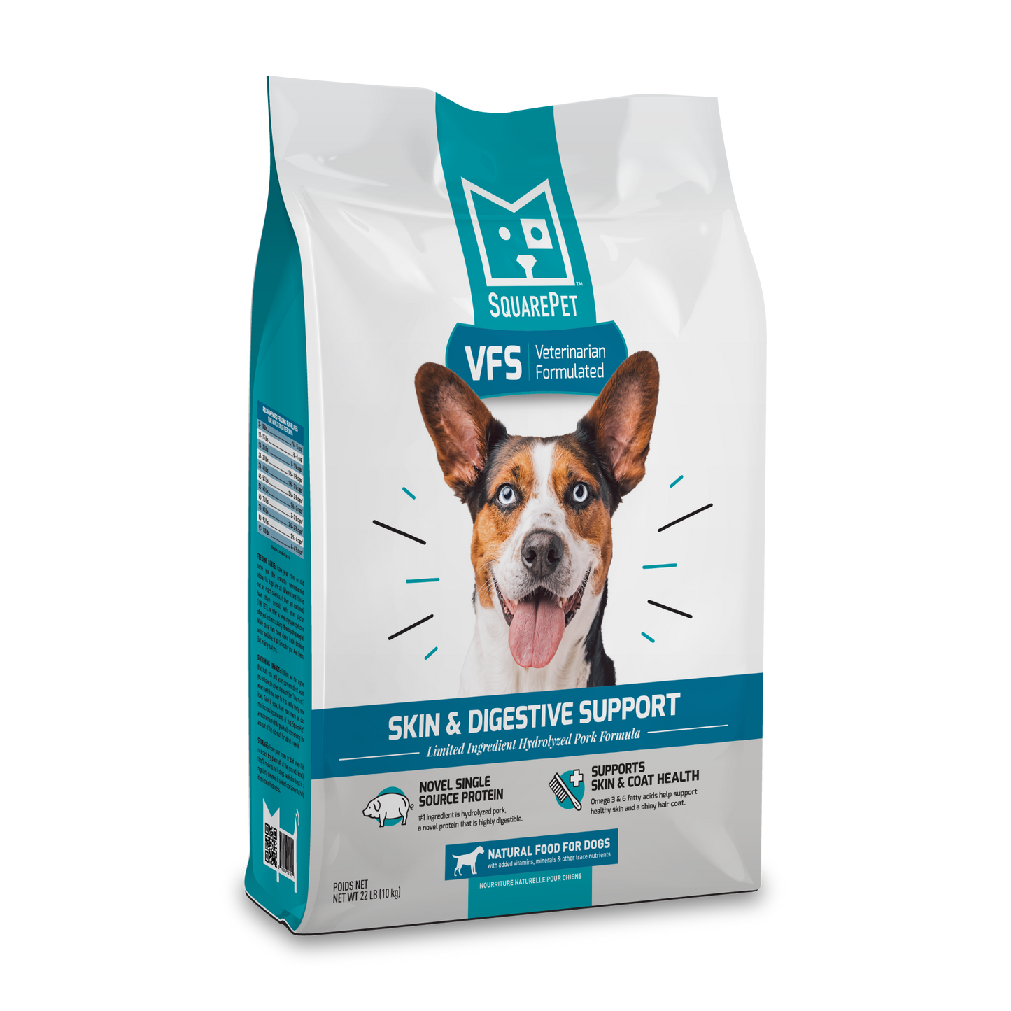SquarePet VFS Canine Skin & Digestive Support Formula