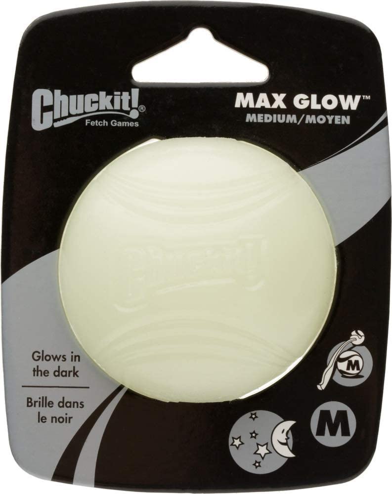 Chuckit! Max Glow Ball Dog Toy