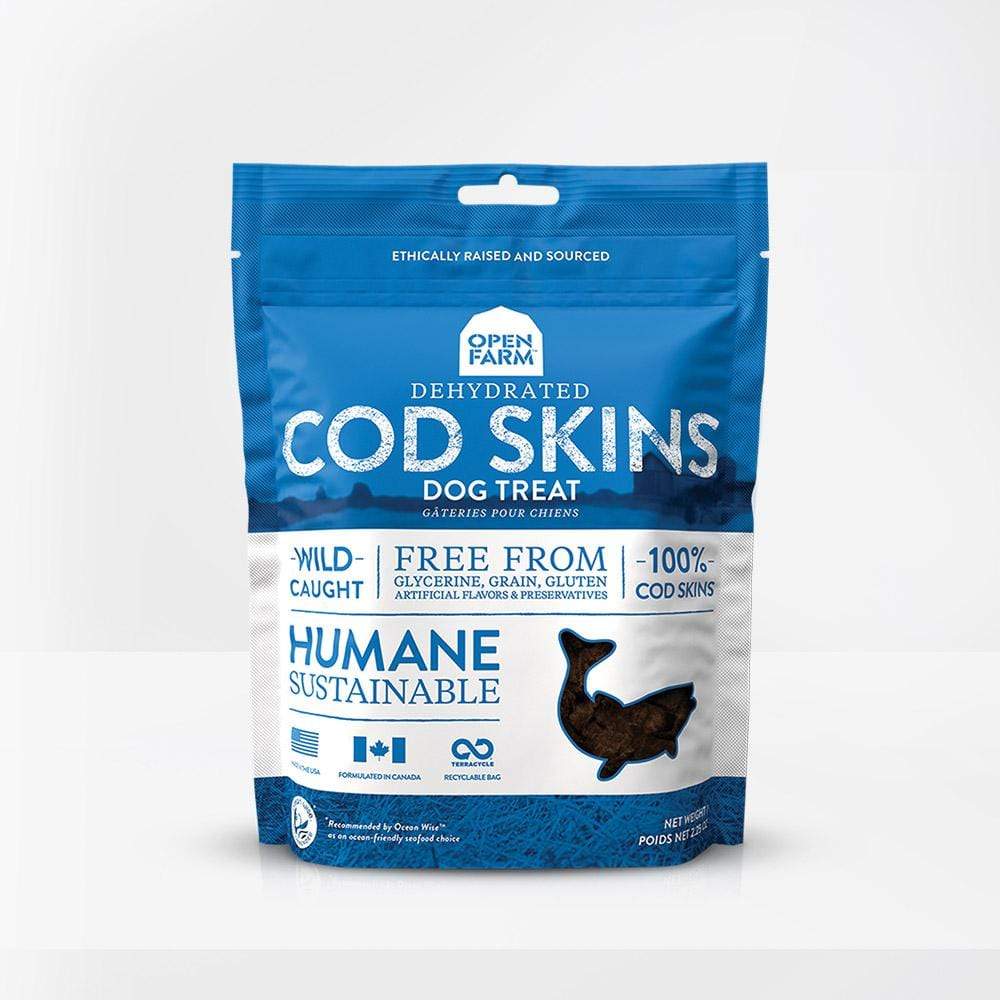 OPEN FARM Grain-Free Dehydrated Cod Treats for Dogs