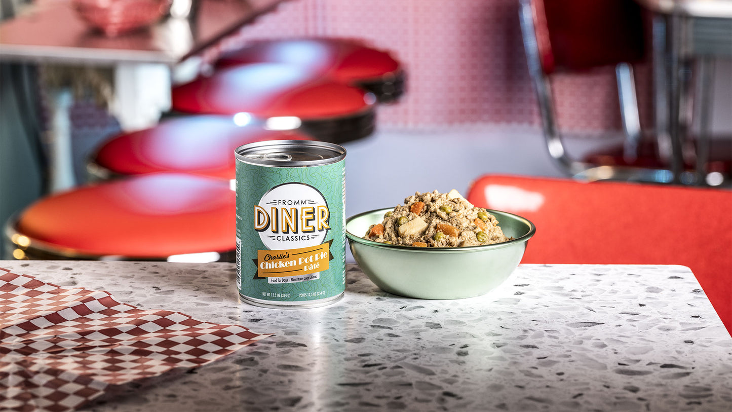 Fromm Charlie's Chicken Pot Pie Pate Canned Dog Food
