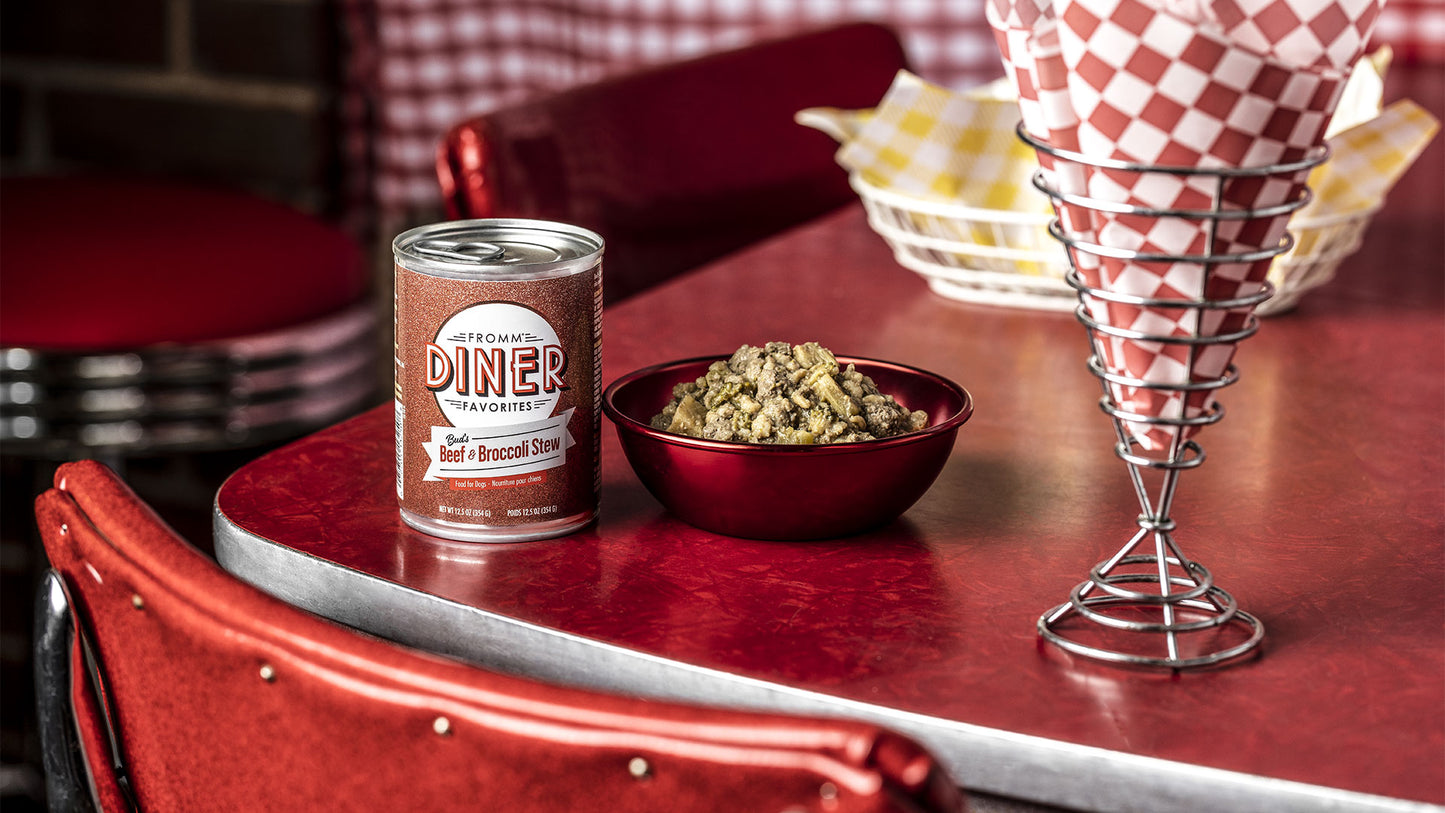 Fromm Bud's Beef & Broccoli Stew Canned Dog Food