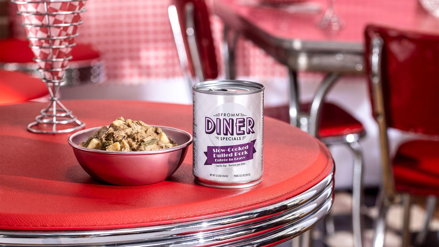 Fromm Slow-Cooked Pulled Pork Entree in Gravy Canned Dog Food
