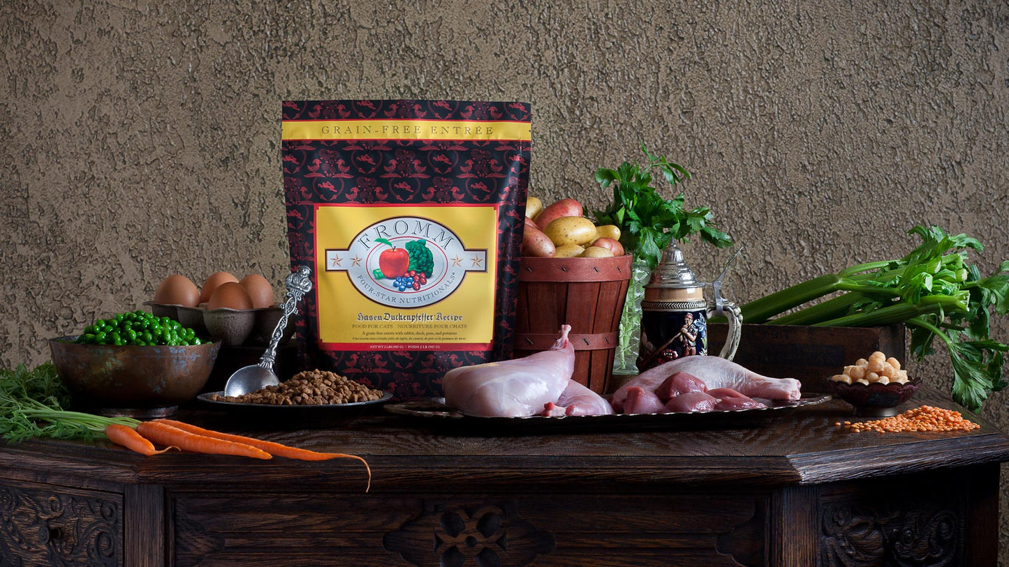 Fromm Four-Star Hasen Duckenpfeffer Food for Cats