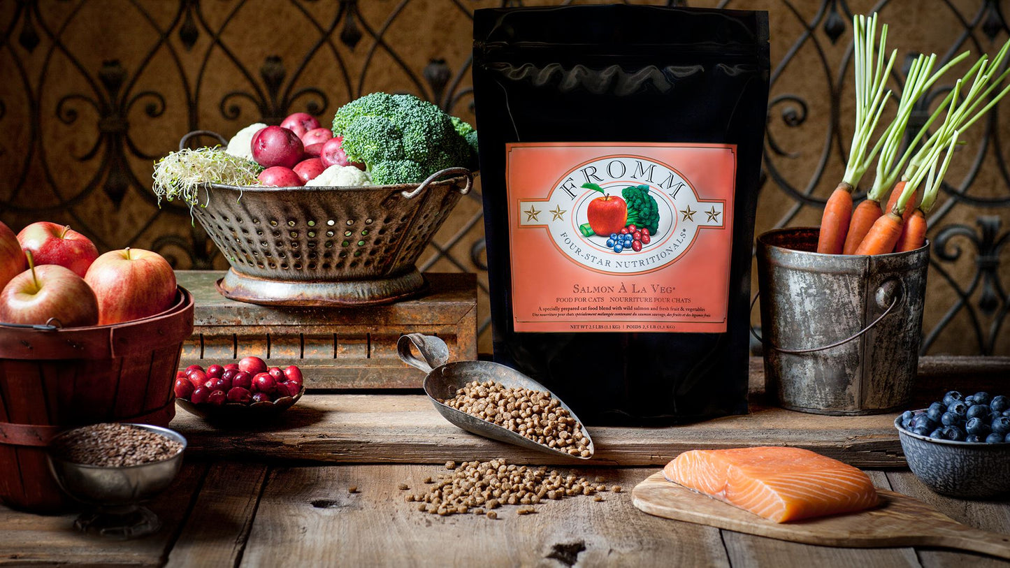 Fromm Four-Star Salmon À La Veg Food for Cats