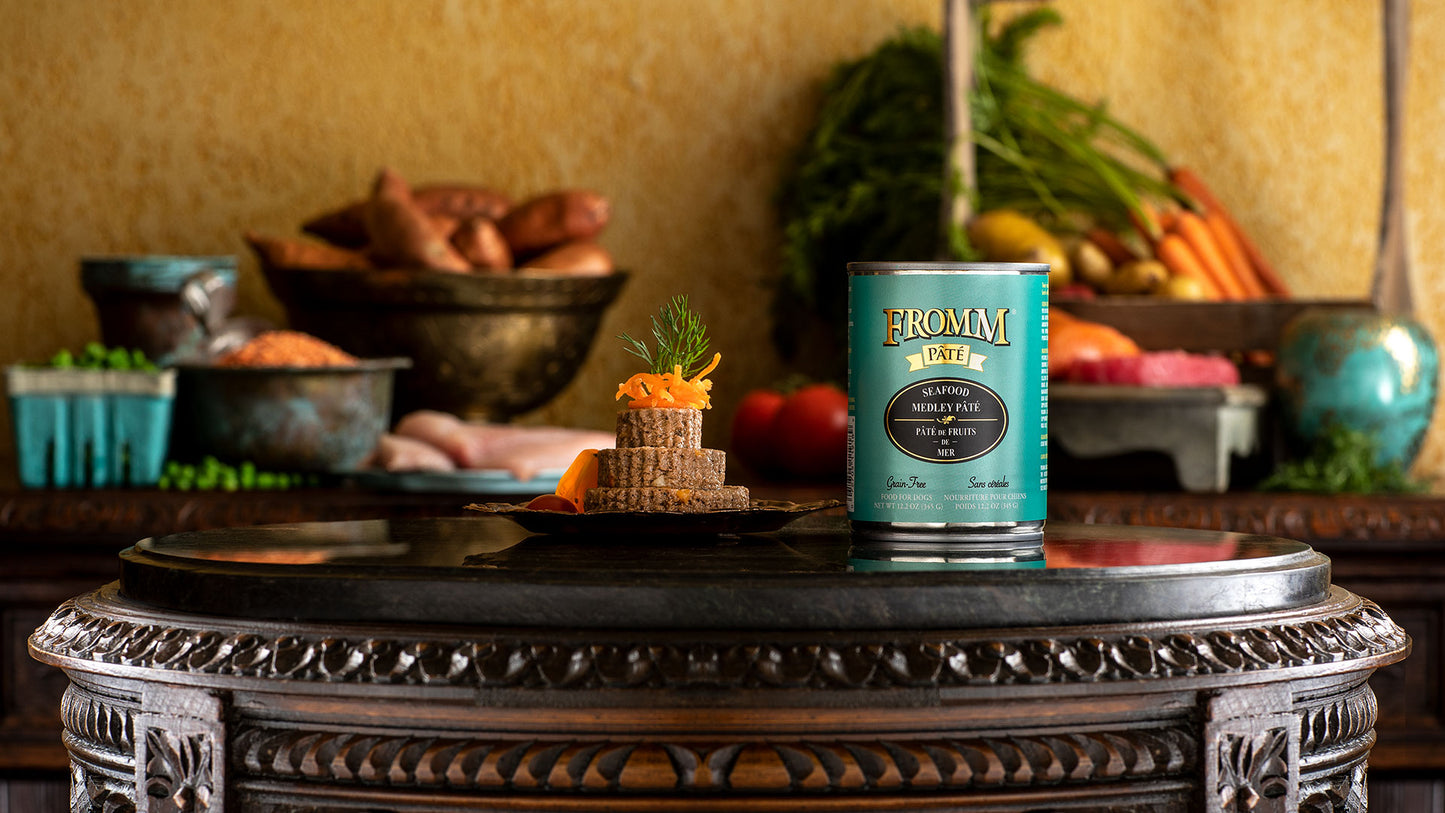 Fromm Grain Free Seafood Medley Pate Canned Dog Food