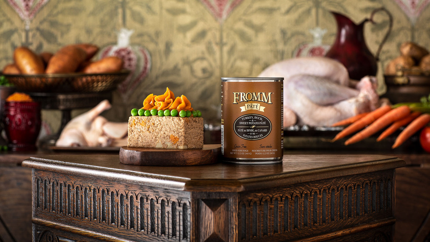 Fromm Grain Free Turkey, Duck & Sweet Potato Pate Canned Dog Food
