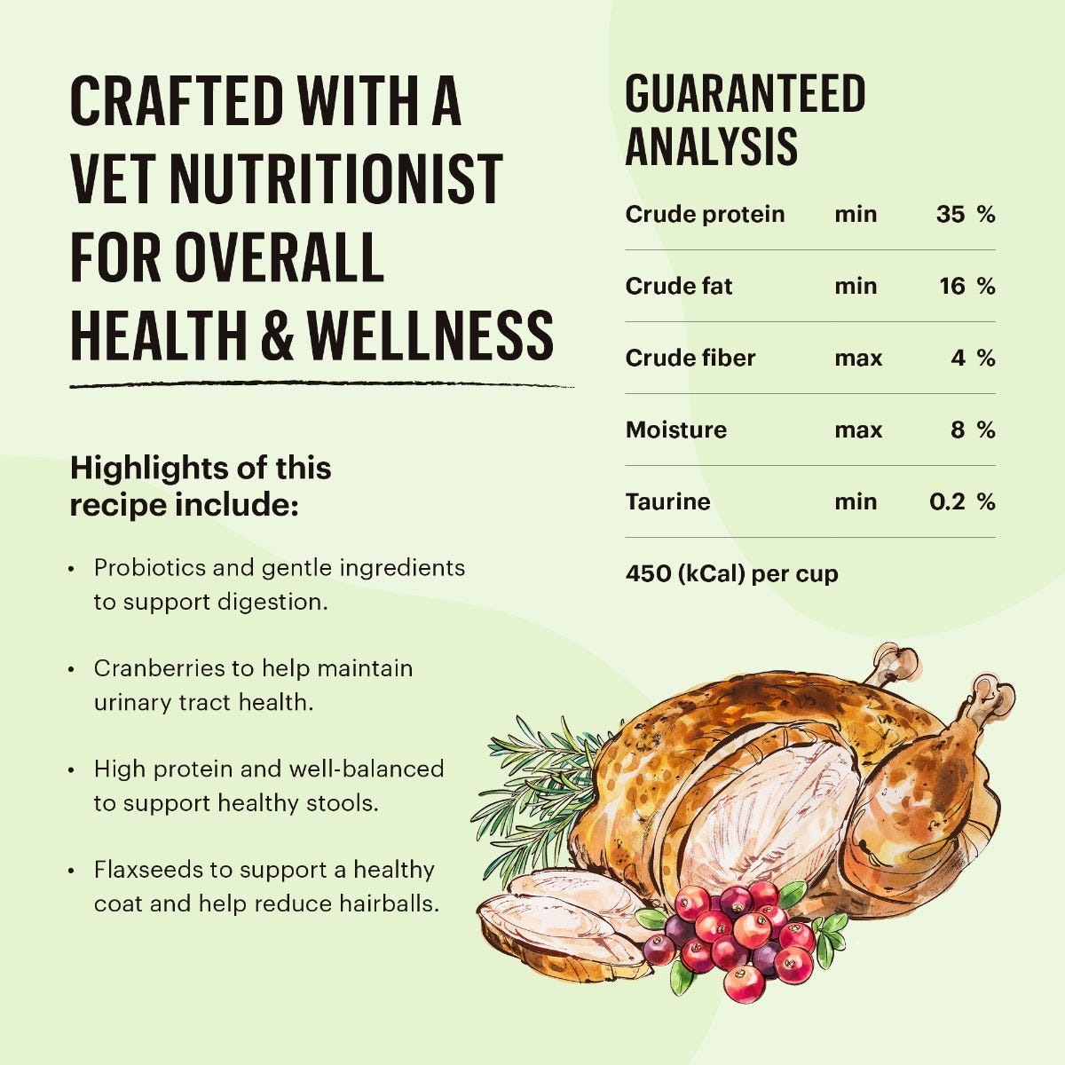 The Honest Kitchen Grain-Free Chicken Whole Food Clusters for Cats