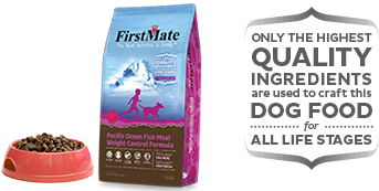 FirstMate Grain Free Limited Ingredient Diet Pacific Ocean Fish Meal Weight Control Formula Dry Dog Food