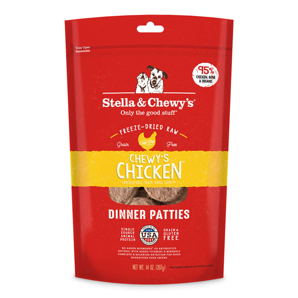 Stella & Chewy's Freeze-Dried Chewy's Chicken Dinner for Dogs