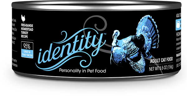 Identity 95% Free-Range Heritage Turkey & Turkey Broth Pate Wet Cat Food