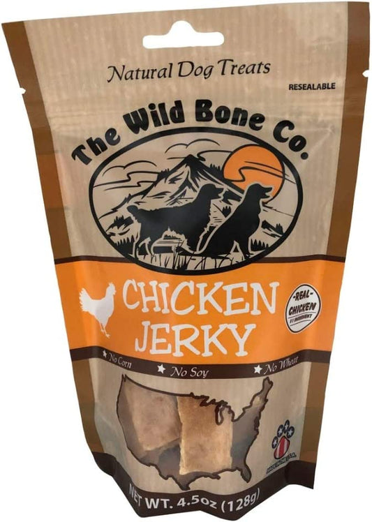 The Wild Bone Co. Natural Chicken Jerky for Dogs