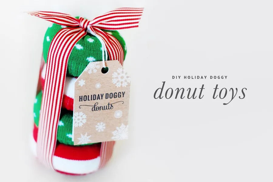 DIY Dog Toy: Holiday Doggy Donuts 🍩🐾