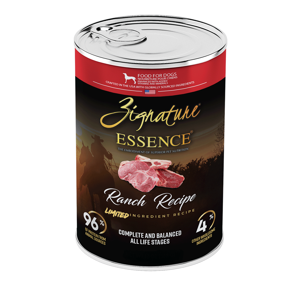 Zignature Essence Limited Ingredient Ranch Recipe Canned Dog Food