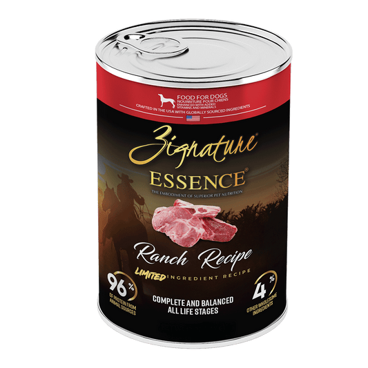 Zignature Essence Limited Ingredient Ranch Recipe Canned Dog Food