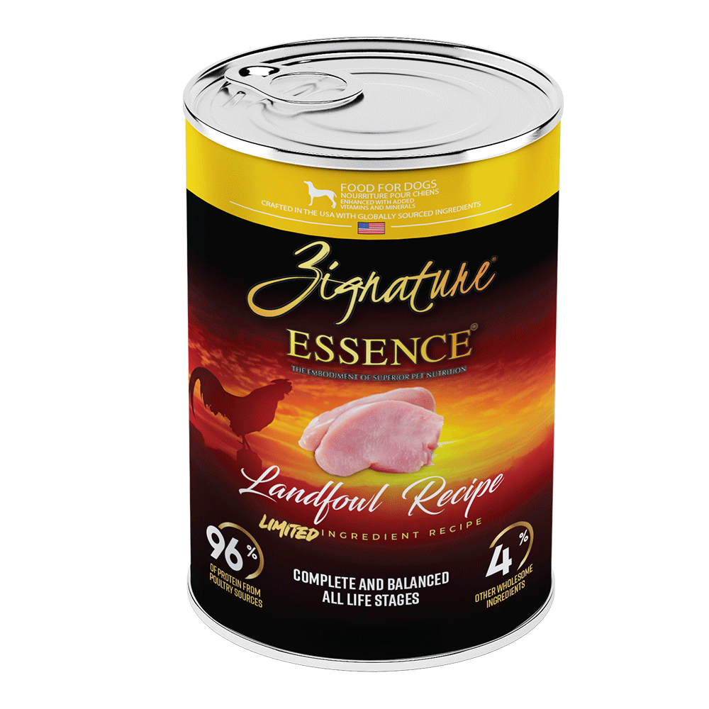 Zignature Essence Limited Ingredient Recipe Landfowl Canned Dog Food