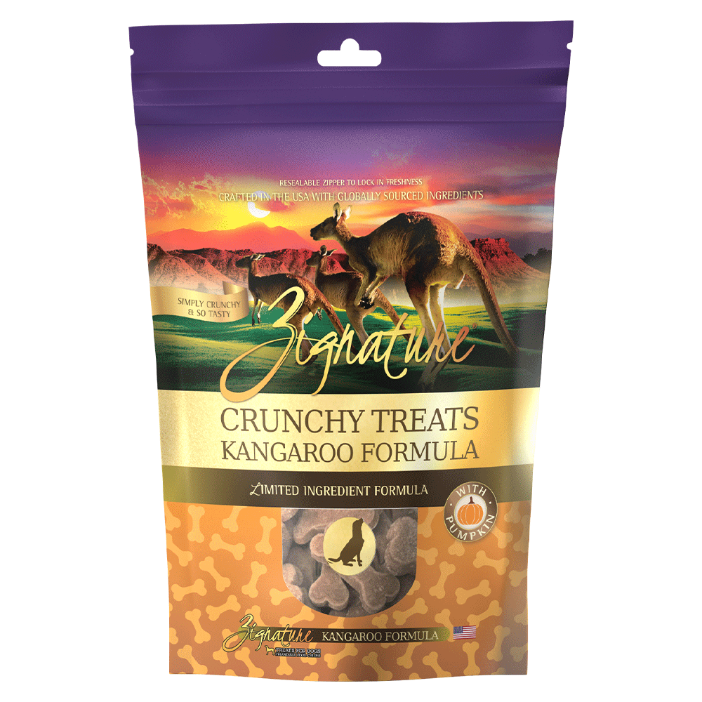 Zignature Kangaroo Formula Crunchy Dog Treats