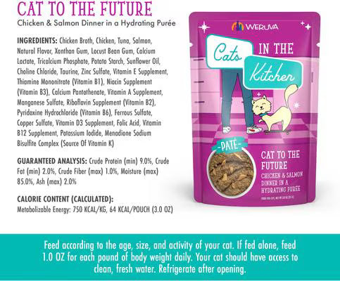 Weruva Cats in the Kitchen Grain Free Slide N' Serve Cat to the Future