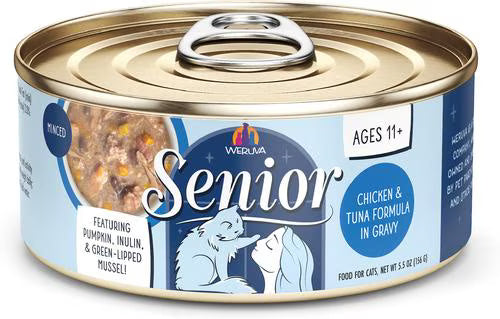 Weruva Cat Senior Chicken & Tuna Formula In Gravy