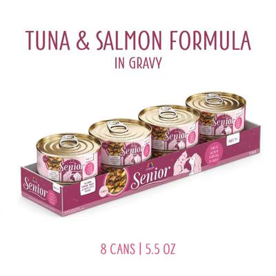 Weruva Cat Senior Tuna & Salmon Formula In Gravy