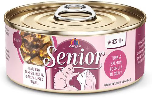 Weruva Cat Senior Tuna & Salmon Formula In Gravy