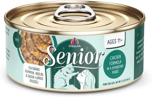 Weruva Cat Senior Hydrating Puree Chicken Formula