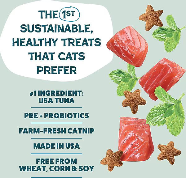 Shameless Pets Fintastic Catnip Crunchy Cat Treats