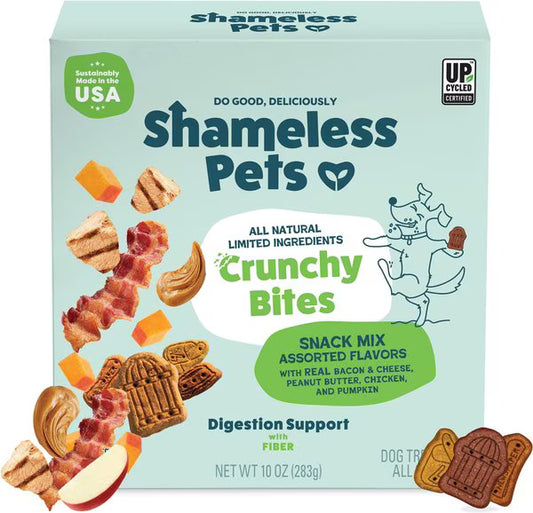 Shameless Pets Snack Mix Crunchy Bites for Dogs