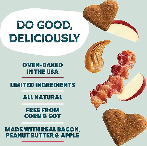 Shameless Pets Bacon It Easy Crunchy Bites for Dogs