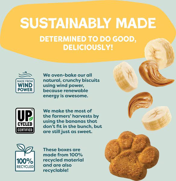 Shameless Pets Peanut Butter Split Crunchy Bites for Dogs