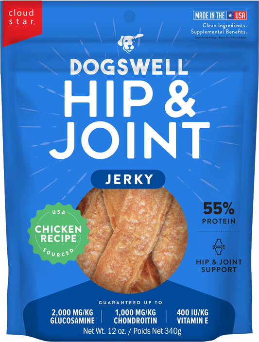 Dogswell Hip & Joint Jerky Grain Free Chicken