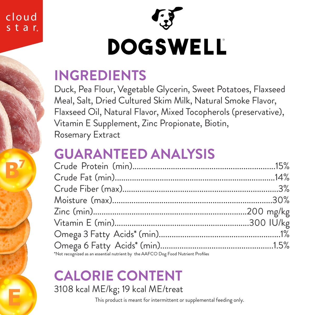 Dogswell Skin & Coat Duck Recipe Meatballs