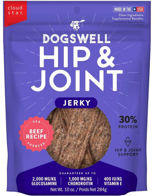 Dogswell Hip & Joint Jerky Grain Free Beef