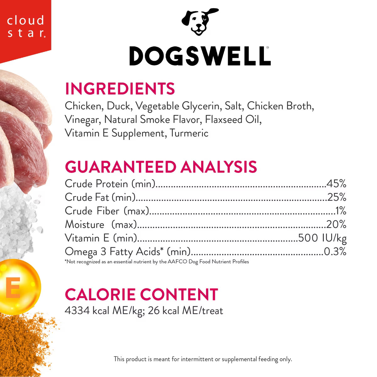 Dogswell Immunity & Defense Mini Jerky Grain Free Duck