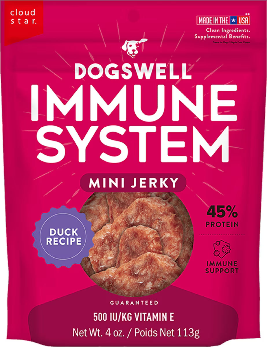 Dogswell Immunity & Defense Mini Jerky Grain Free Duck