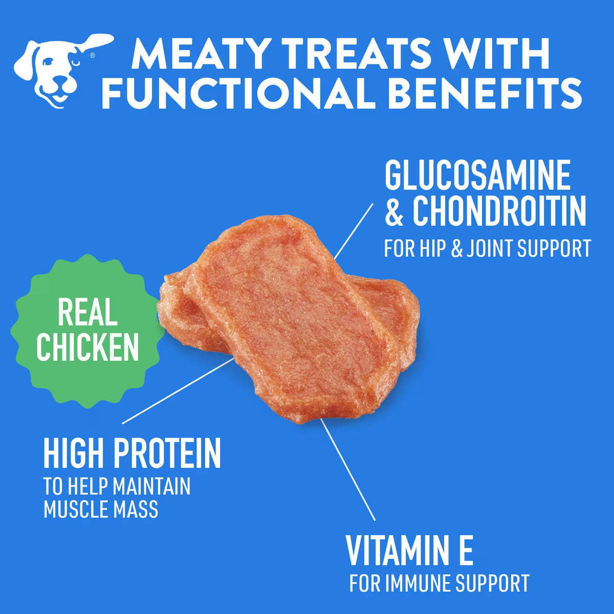 Dogswell Hip & Joint Mini Jerky Grain Free Chicken