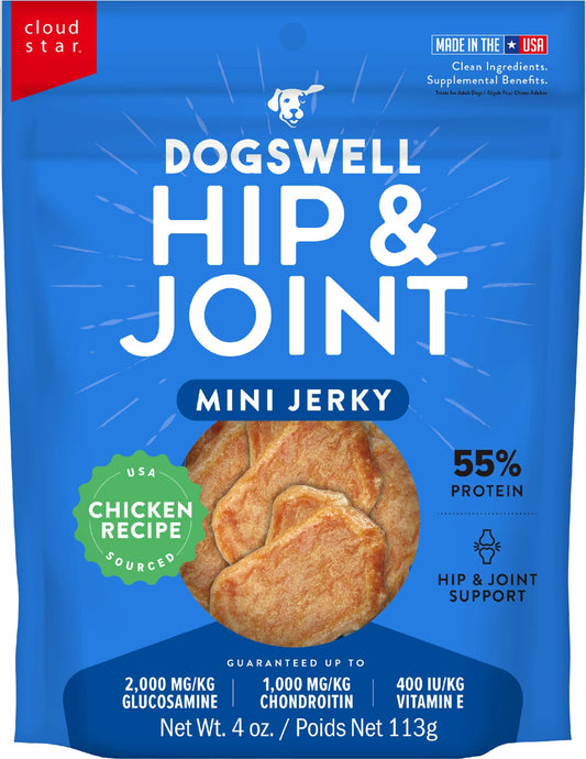 Dogswell Hip & Joint Mini Jerky Grain Free Chicken