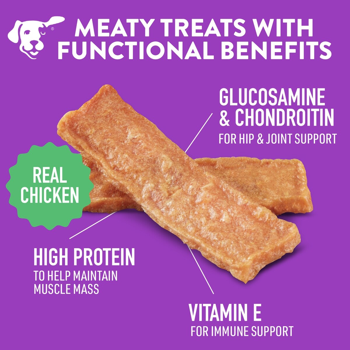 Dogswell Immunity & Defense Jerky Grain Free Chicken