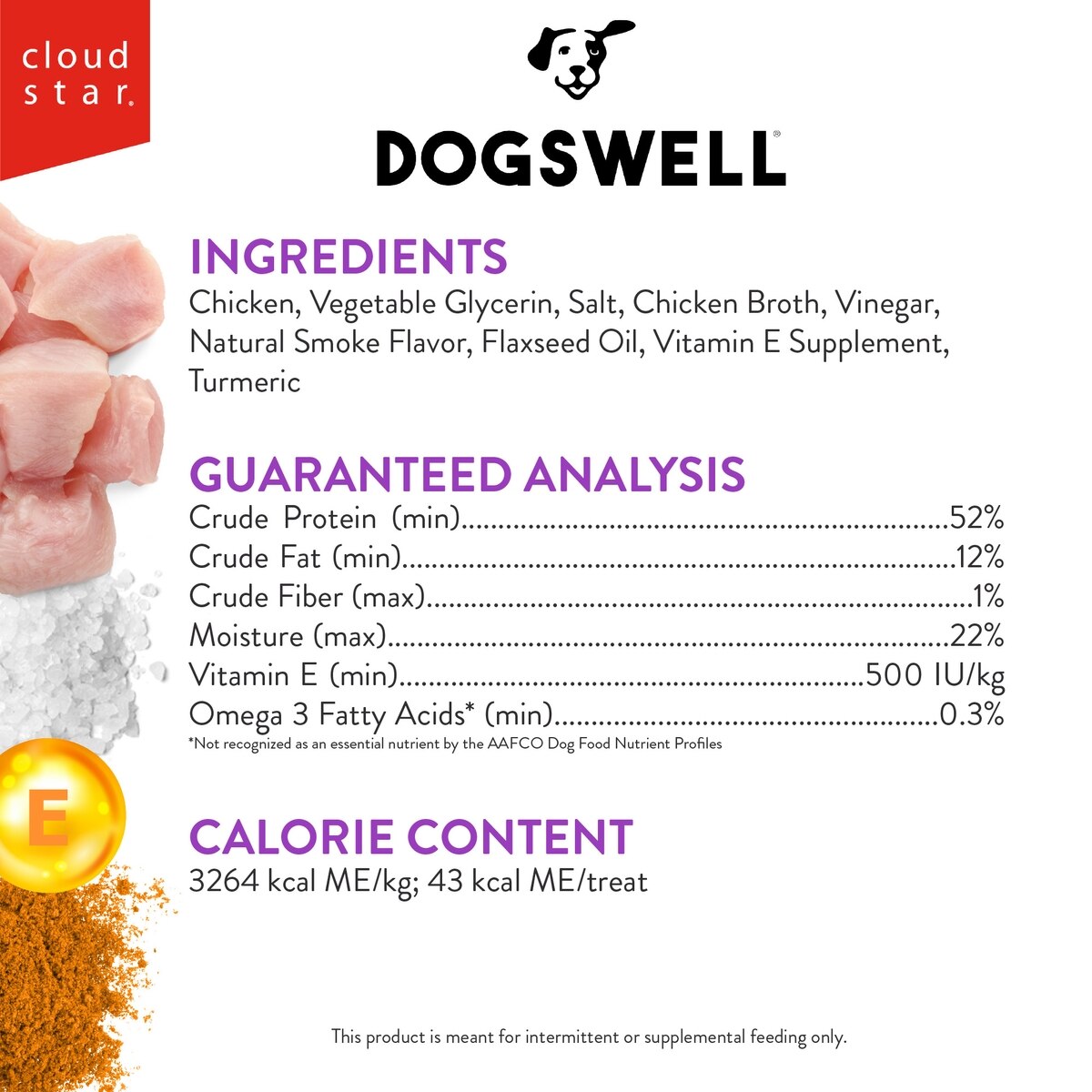 Dogswell Immunity & Defense Jerky Grain Free Chicken