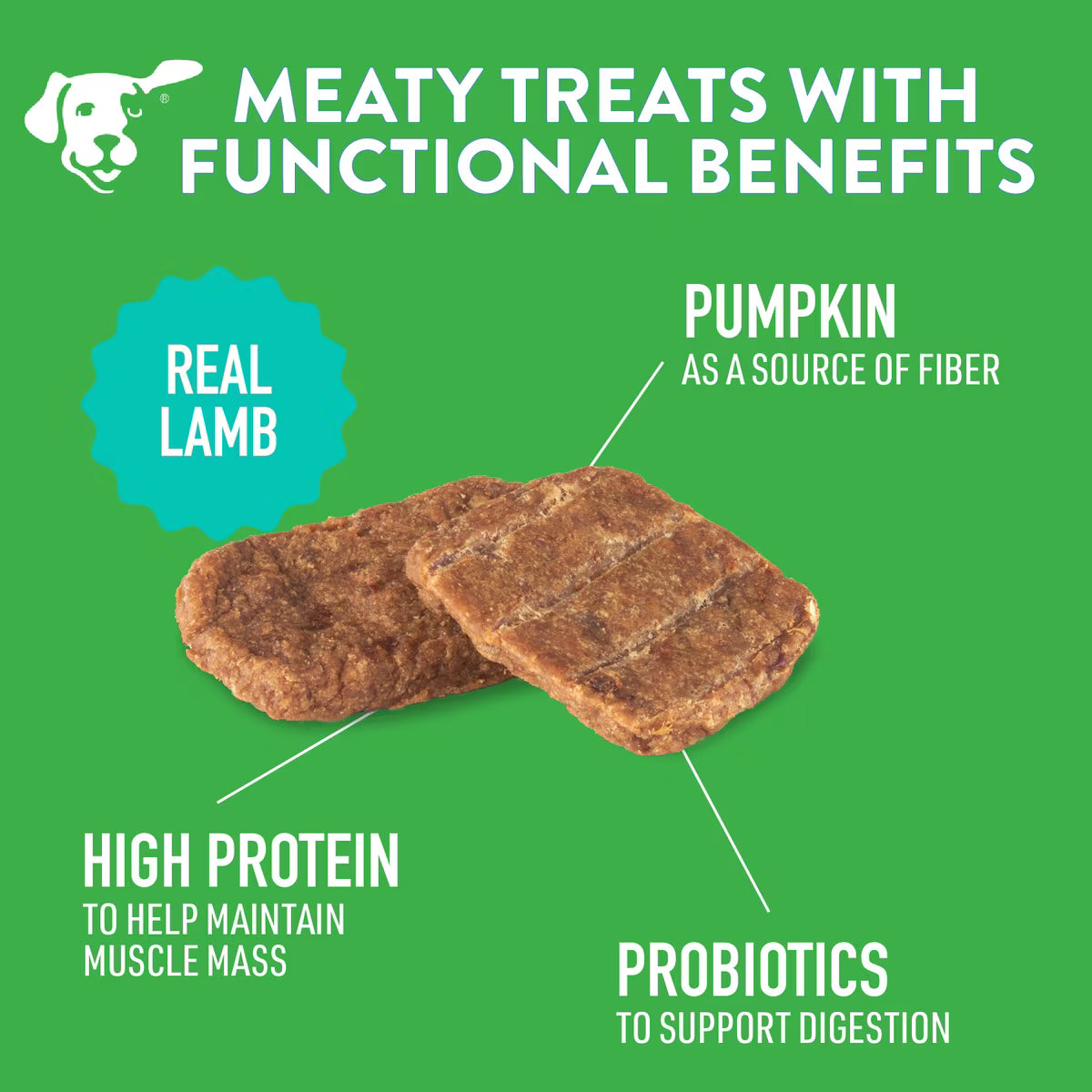 Dogswell Gut Health Mini Jerky Lamb
