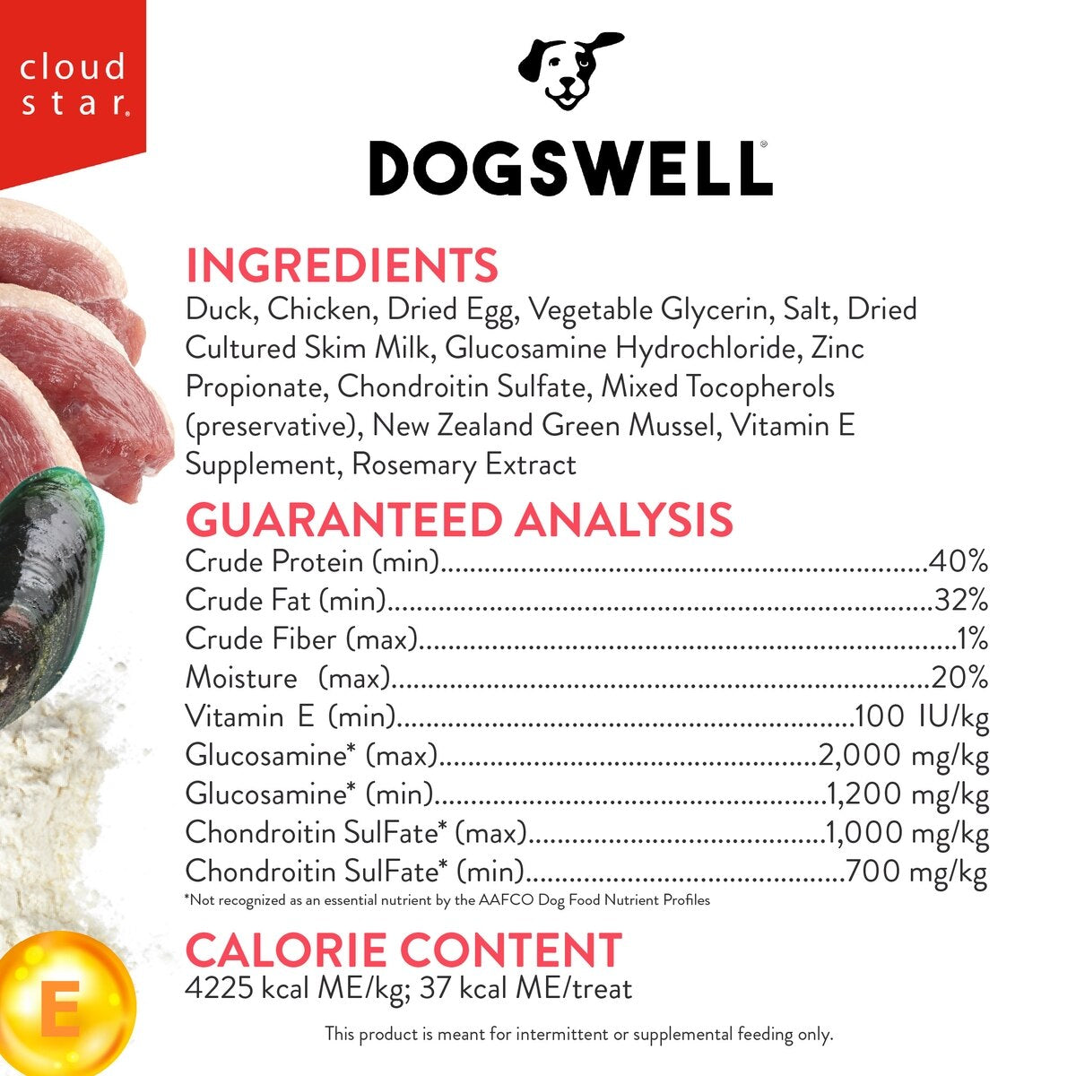 Dogswell Hip & Joint Soft Strips Grain Free Duck