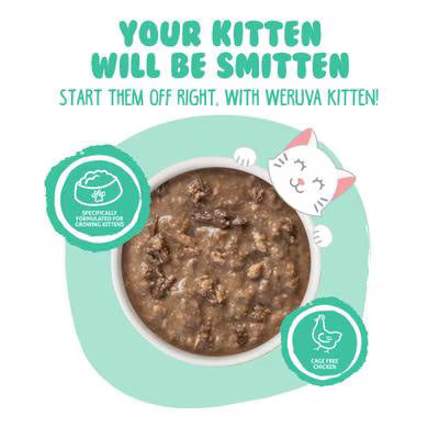 Weruva Cat Kitten Chicken & Tuna Formula In Gravy
