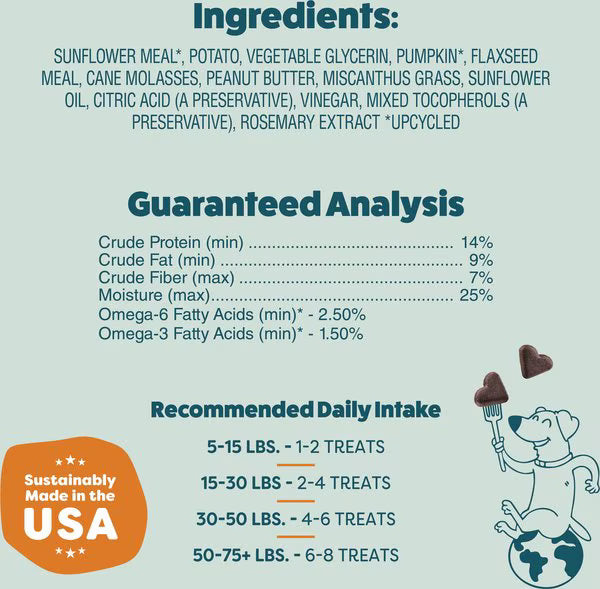 Shameless Pets Pumpkin Nut Par-Tay Soft-Baked Biscuit for Dogs