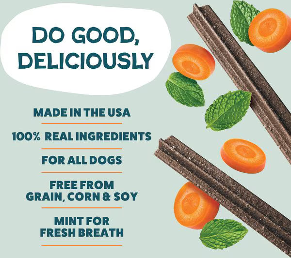 Shameless Pets Carrate Chomp Dental Sticks for Dogs