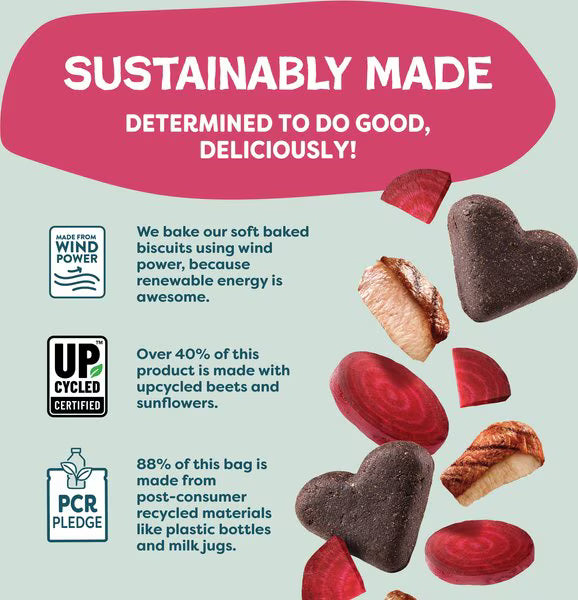 Shameless Pets Duck Duck Beet Soft-Baked Biscuit for Dogs