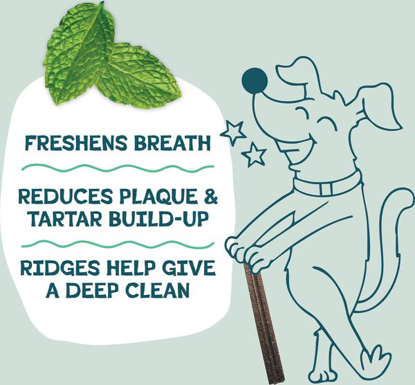 Shameless Pets The Tooth Berry Dental Sticks for Dogs