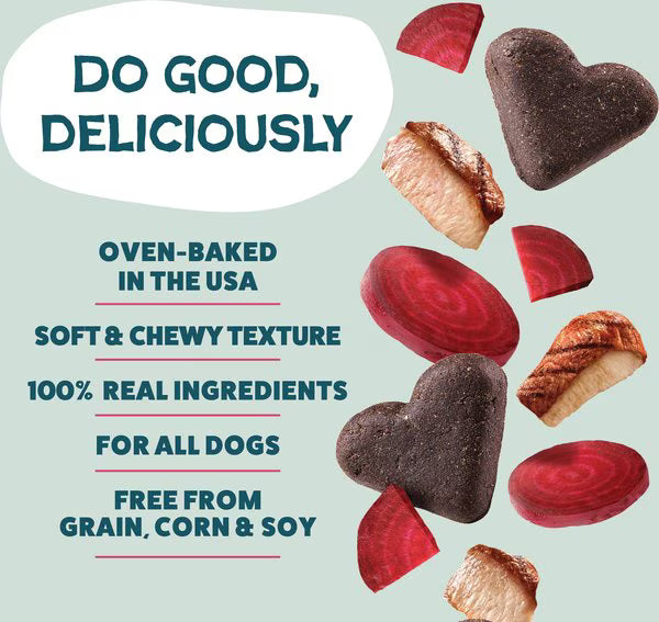 Shameless Pets Duck Duck Beet Soft-Baked Biscuit for Dogs