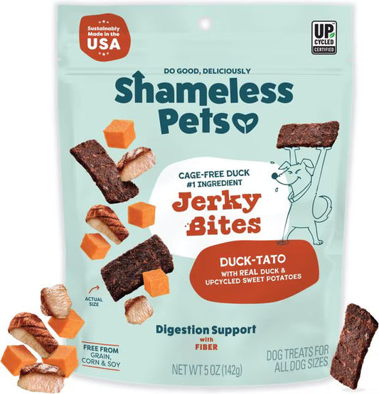 Shameless Pets Duck-Tato Jerky Bites for Dogs